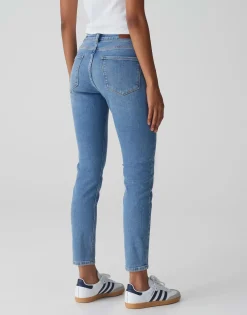 Damen OPUS Jeans^Skinny Jeans Elma Ocean Blue Blau Online Bestellen