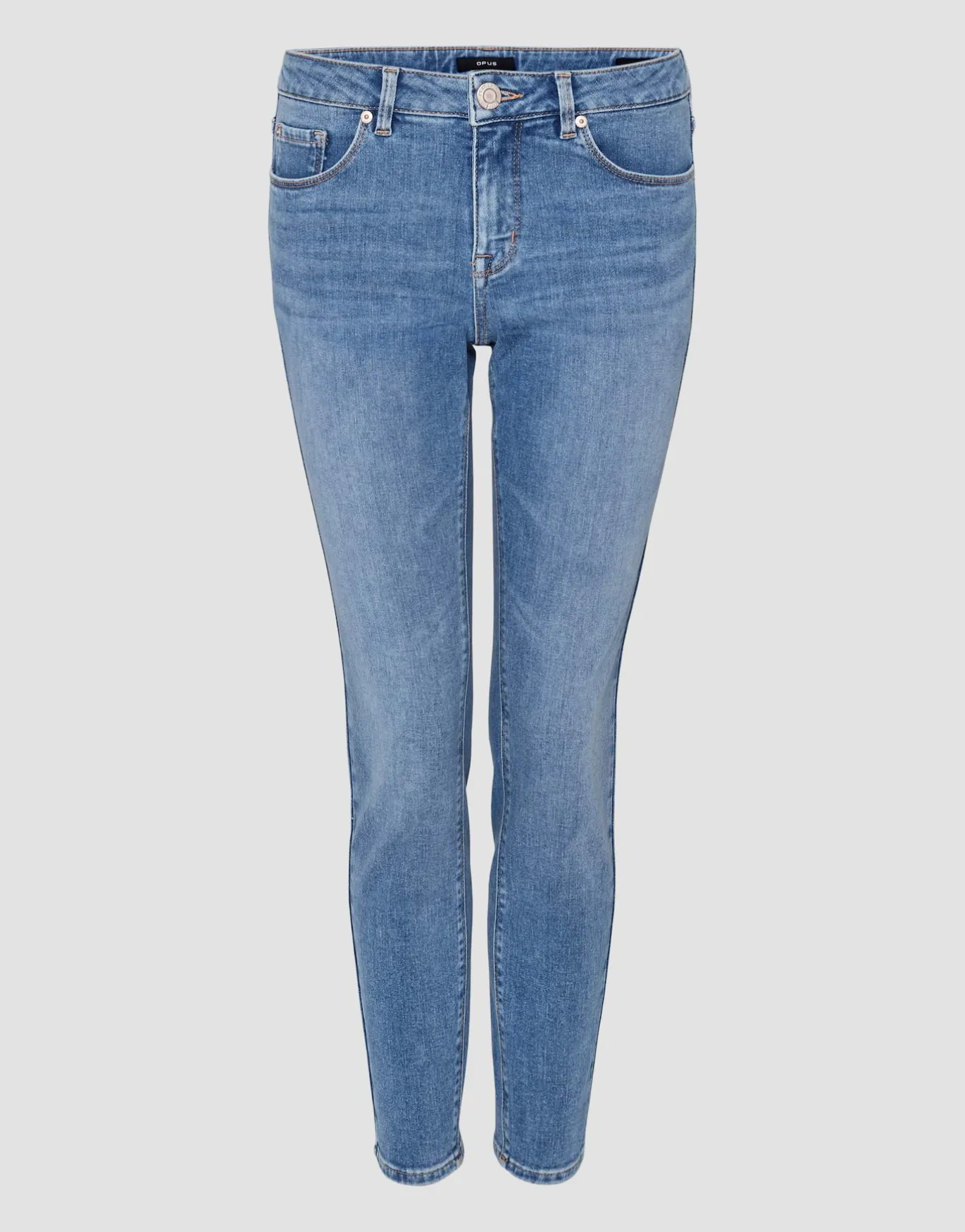 Damen OPUS Jeans^Skinny Jeans Elma Ocean Blue Blau Online Bestellen