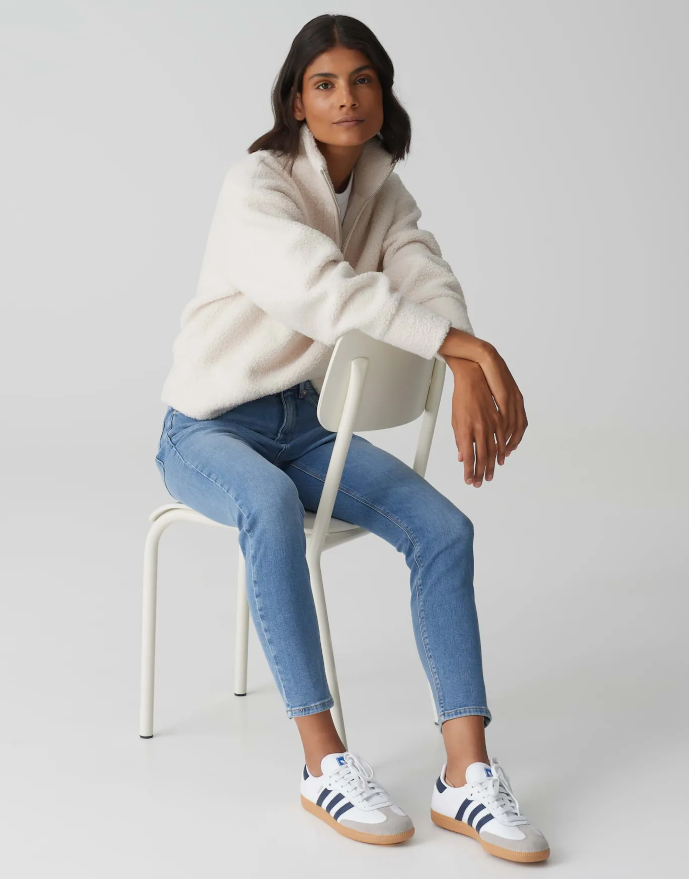 Damen OPUS Jeans^Skinny Jeans Elma Ocean Blue Blau Online Bestellen