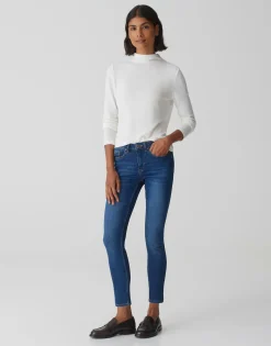 Damen OPUS Jeans^Skinny Jeans Elma Blau Online Bestellen