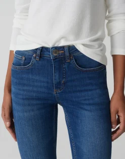 Damen OPUS Jeans^Skinny Jeans Elma Blau Online Bestellen