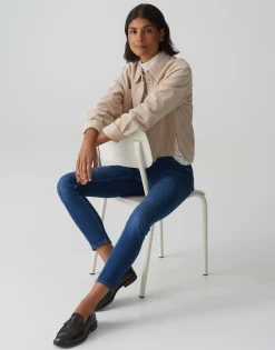 Damen OPUS Jeans^Skinny Jeans Elma Blau Online Bestellen