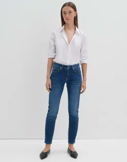 Damen OPUS Jeans^Slim Jeans Catia Iconic Blau Online Bestellen
