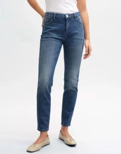 Damen OPUS Jeans^Slim Jeans Evita Blau Online Bestellen
