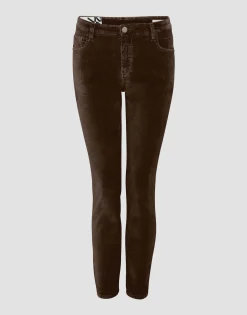 Damen OPUS Jeans^Slim Jeans Evita Glazed Braun Online Bestellen