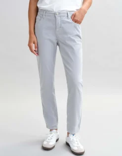 Damen OPUS Jeans^Slim Jeans Evita Glazed Grau Online Bestellen