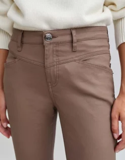 Damen OPUS Hosen | Jeans^Slim Jeans Evita Remix Braun Online Bestellen