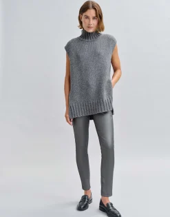 Damen OPUS Hosen^Slim Jeans Evita Remix Grau Online Bestellen