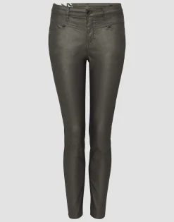 Damen OPUS Hosen^Slim Jeans Evita Remix Grau Online Bestellen