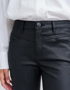 Damen OPUS Hosen | Jeans^Slim Jeans Evita Remix Schwarz Online Bestellen