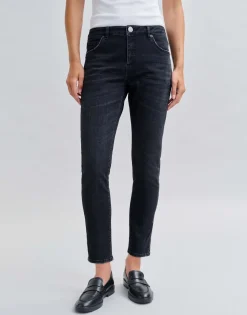 Damen OPUS Jeans^Slim Jeans Evita Schwarz Online Bestellen