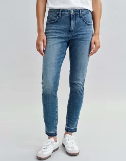 Damen OPUS Jeans^Slim Jeans Evita Urban Blau Online Bestellen