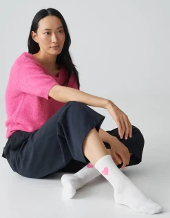 Damen OPUS Accessoires^Socke Yennis Heart Pink Online Bestellen