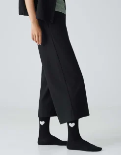 Damen OPUS Accessoires^Socke Yennis Heart Schwarz Online Bestellen