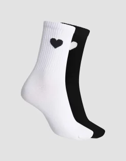Damen OPUS Accessoires^Socke Yennis Heart Schwarz Online Bestellen
