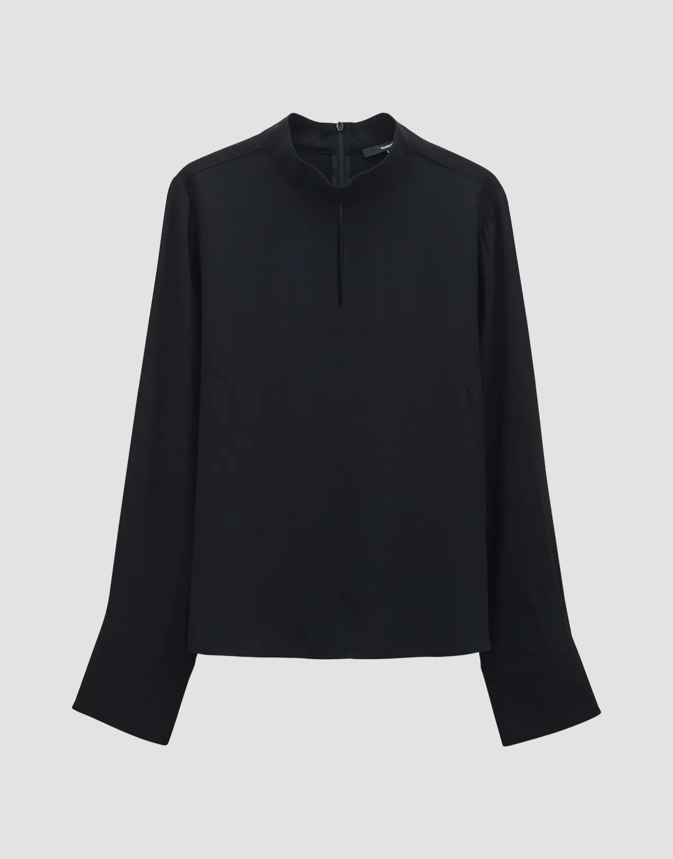 Damen OPUS Blusen^Stehkragenbluse Zeuna Schwarz Online Bestellen