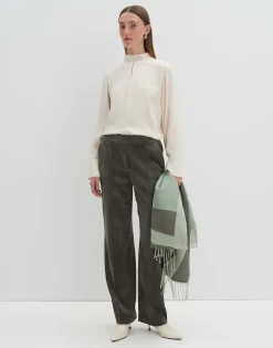 Damen OPUS Blusen^Stehkragenbluse Zeuna Weiß Online Bestellen