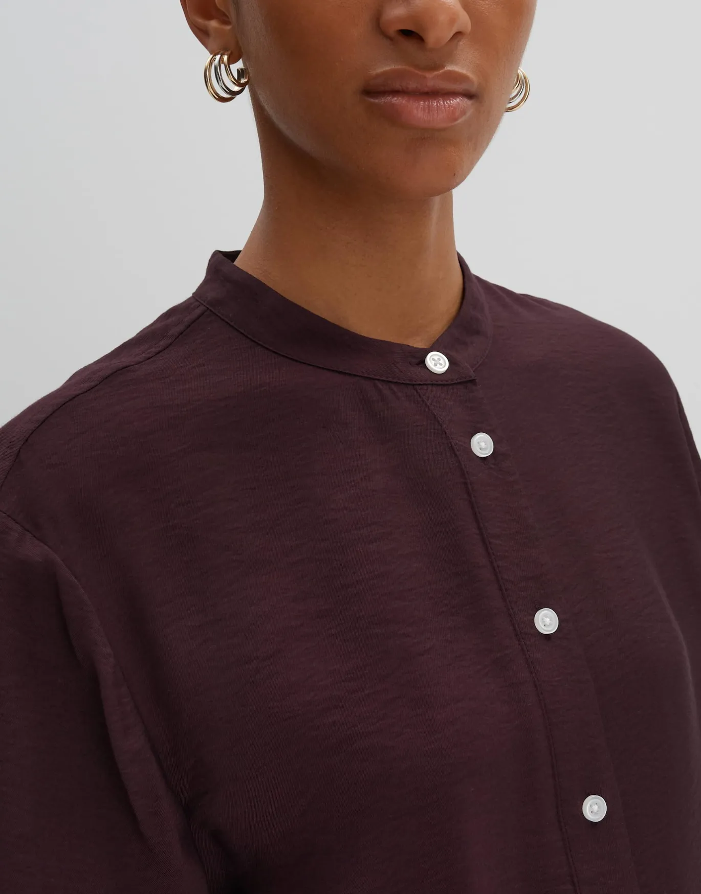 Damen OPUS Blusen^Stehkragenbluse Ziano Rot Online Bestellen