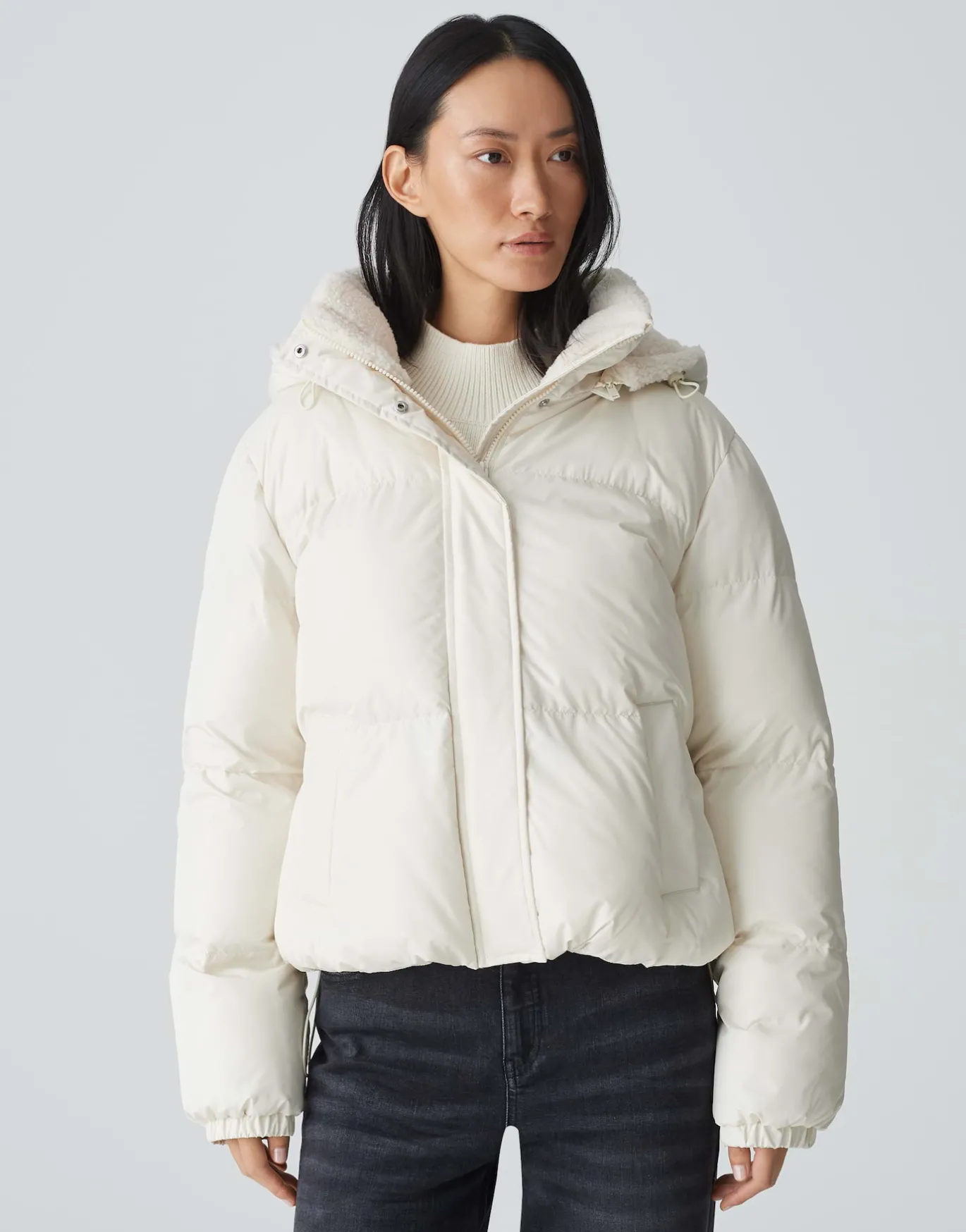 Damen OPUS Jacken / Mäntel^Steppjacke Haide Weiß Online Bestellen