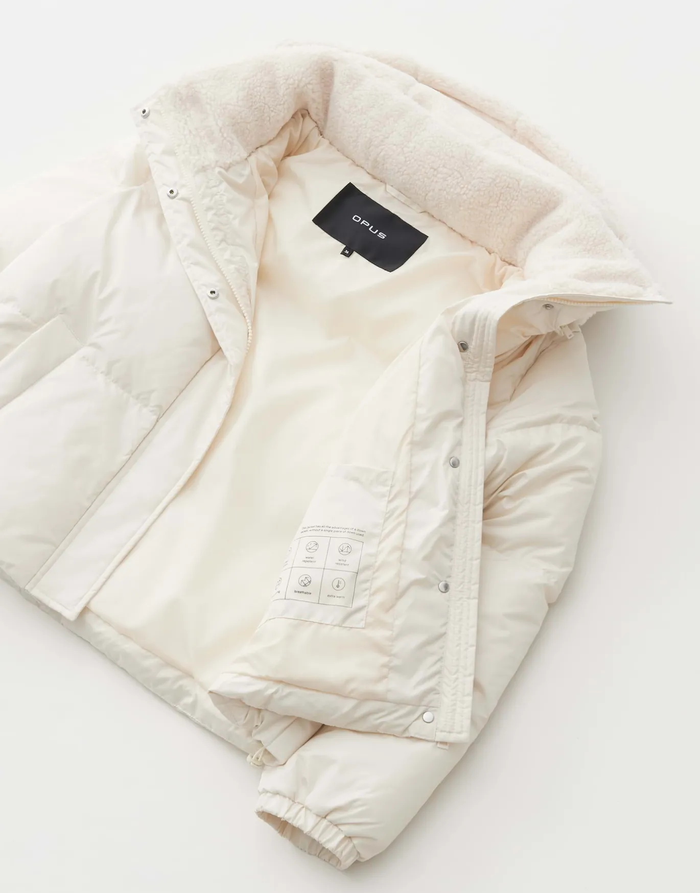 Damen OPUS Jacken / Mäntel^Steppjacke Haide Weiß Online Bestellen