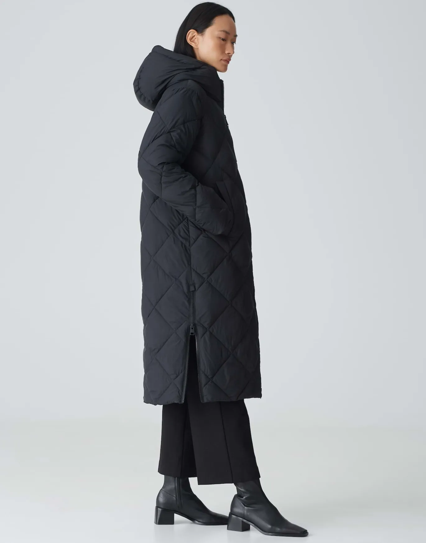 Damen OPUS Jacken / Mäntel^Steppmantel Hubine Fresh Schwarz Online Bestellen
