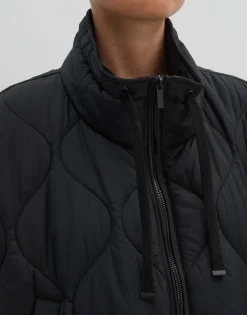 Damen OPUS Jacken / Mäntel | Blazer / Westen^Steppweste Venke Schwarz Online Bestellen