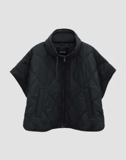 Damen OPUS Jacken / Mäntel | Blazer / Westen^Steppweste Venke Schwarz Online Bestellen