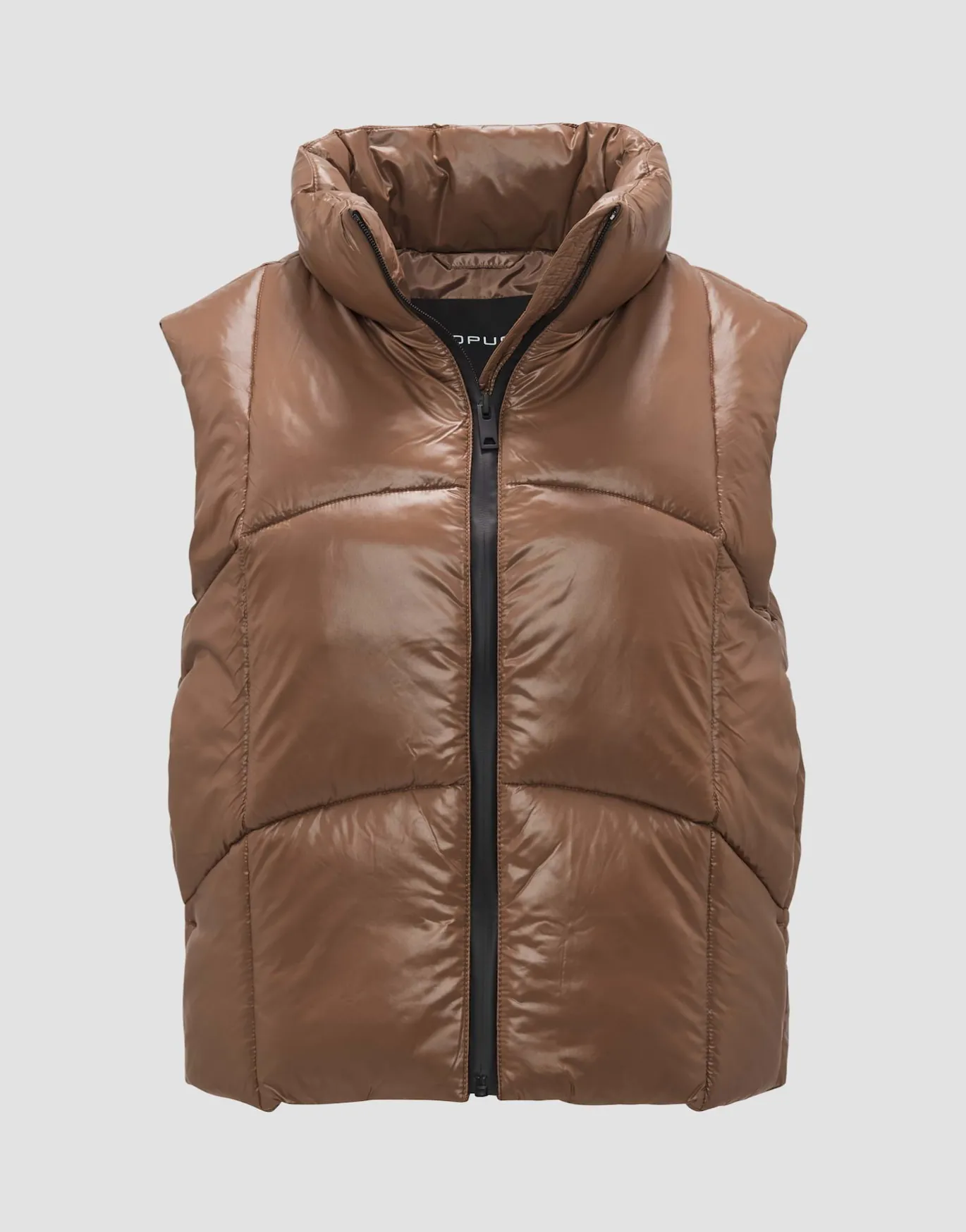 Damen OPUS Jacken / Mäntel | Blazer / Westen^Steppweste Woertel Braun Online Bestellen