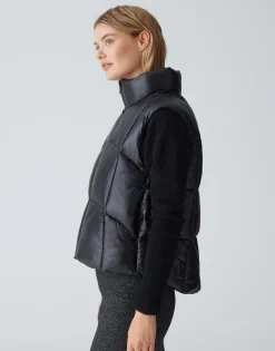 Damen OPUS Jacken / Mäntel | Blazer / Westen^Steppweste Woertel Schwarz Online Bestellen