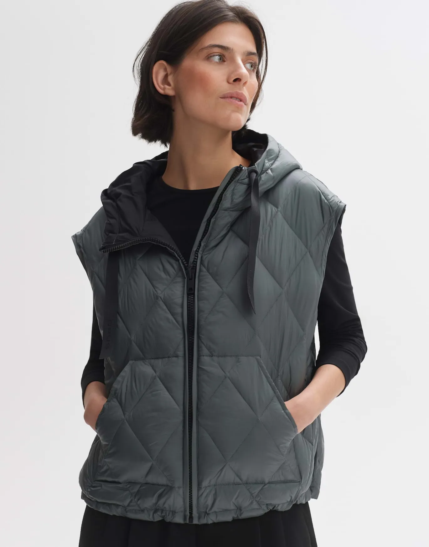 Damen OPUS Blazer / Westen^Steppweste Worlanda Grün Online Bestellen