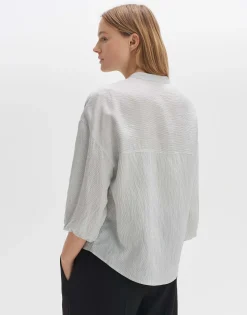 Damen OPUS Blusen^Streifenbluse Fintra Weiß Online Bestellen