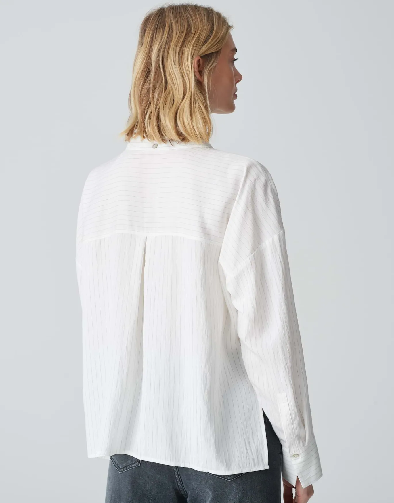 Damen OPUS Blusen^Streifenbluse Fredi Weiß Online Bestellen
