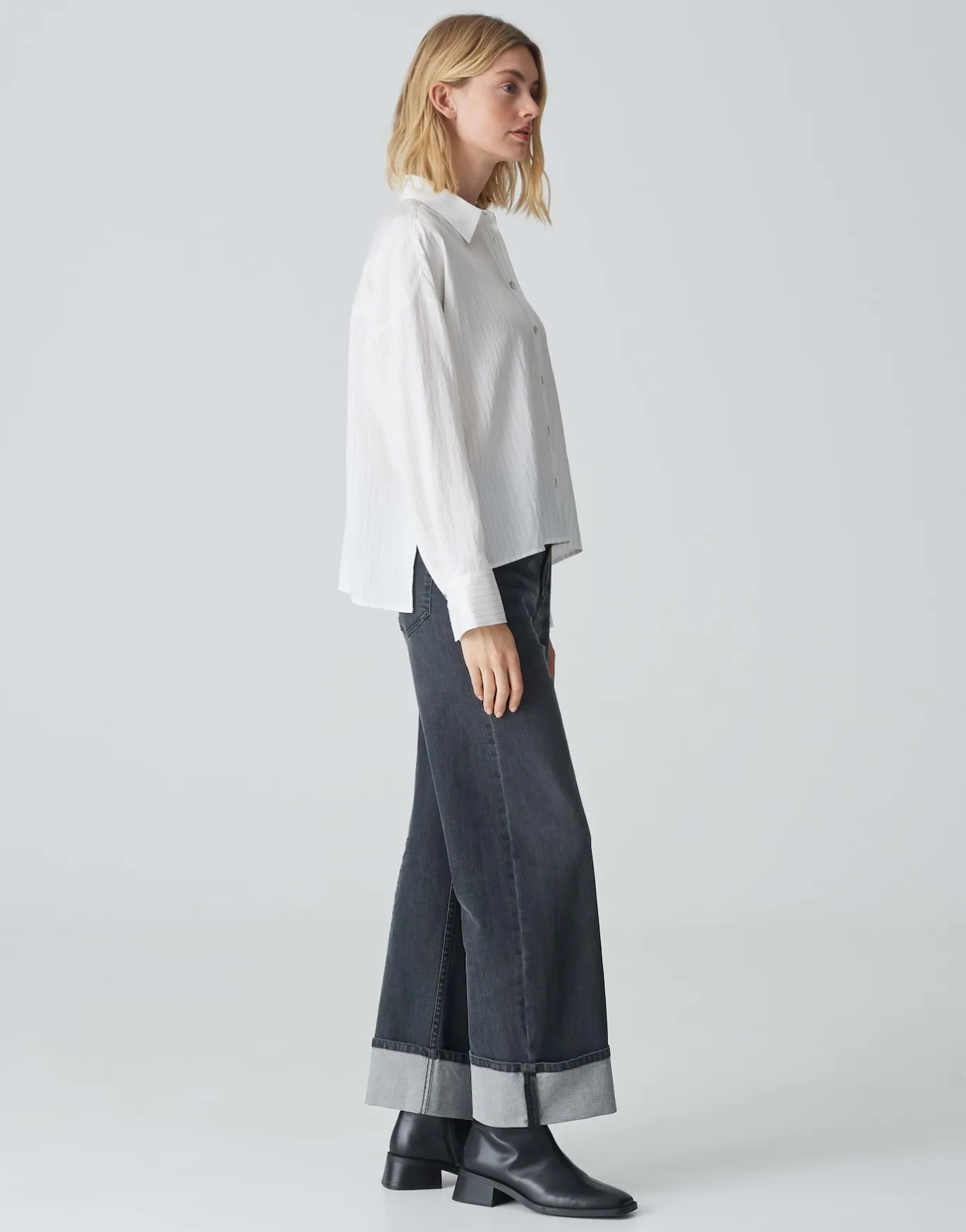 Damen OPUS Blusen^Streifenbluse Fredi Weiß Online Bestellen