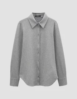 Damen OPUS Blusen^Streifenbluse Zmarta Grau Online Bestellen