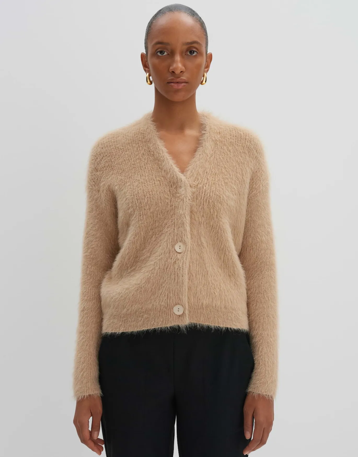 Damen OPUS Strick^Strickjacke Tannah Beige Online Bestellen