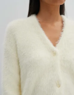 Damen OPUS Strick^Strickjacke Tannah Weiß Online Bestellen