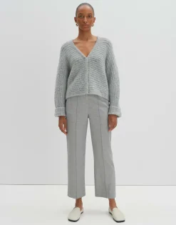 Damen OPUS Strick^Strickjacke Timaria Grau Online Bestellen