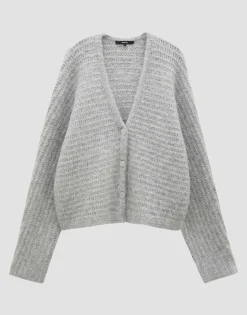 Damen OPUS Strick^Strickjacke Timaria Grau Online Bestellen