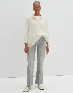 Damen OPUS Strick^Strickjacke Touclee Detail Weiß Online Bestellen