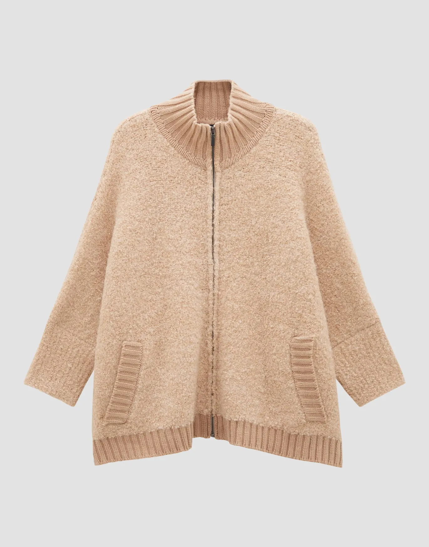 Damen OPUS Strick^Strickjacke Touclee Detail Beige Online Bestellen