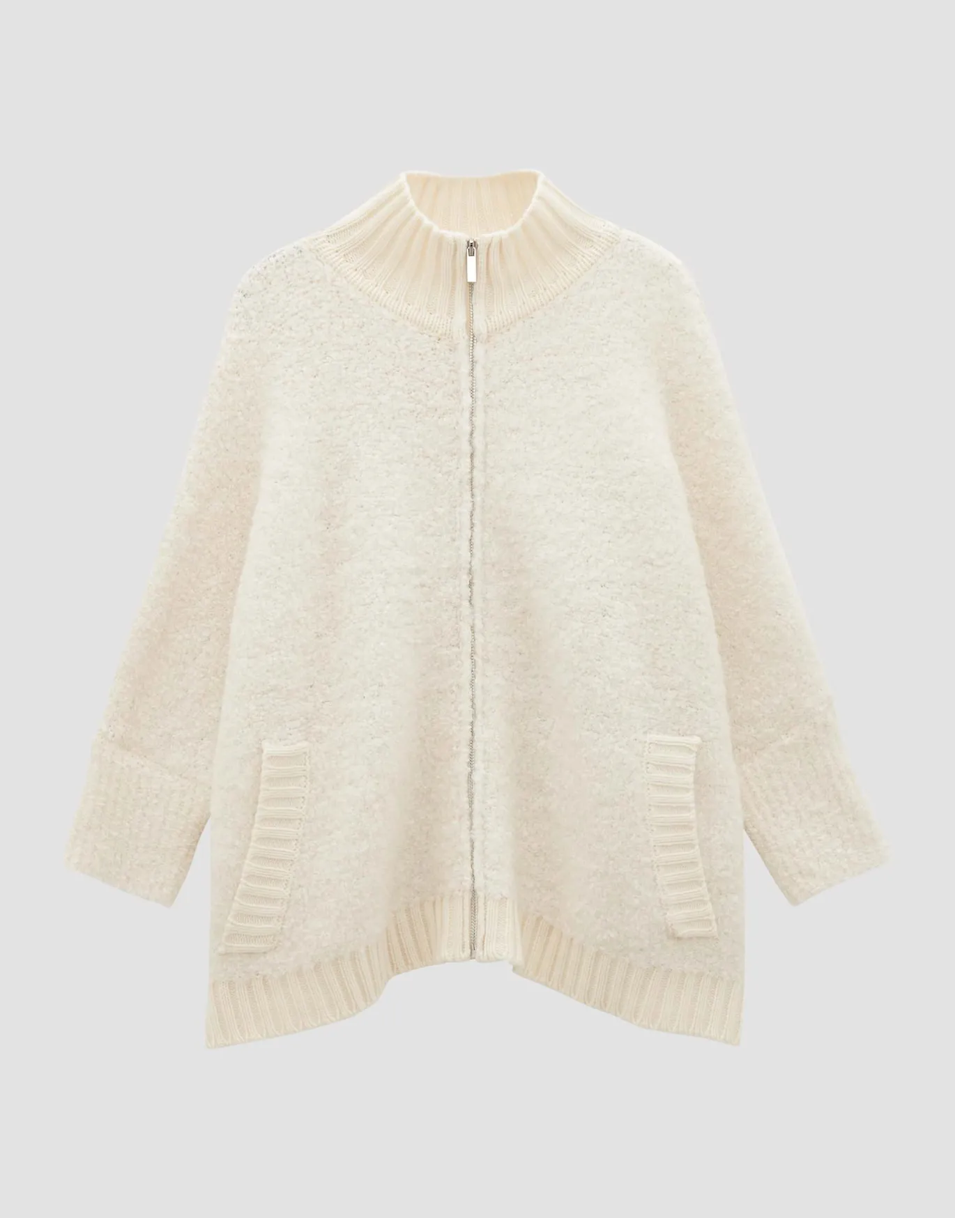 Damen OPUS Strick^Strickjacke Touclee Detail Weiß Online Bestellen