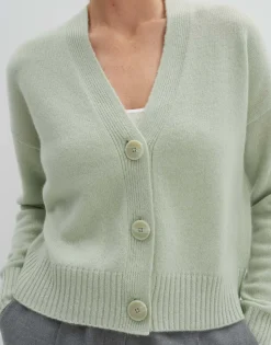 Damen OPUS Strick^Strickjacke Tunja Grün Online Bestellen