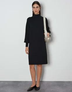 Damen OPUS Kleider^Strickkleid Quarisi Schwarz Online Bestellen