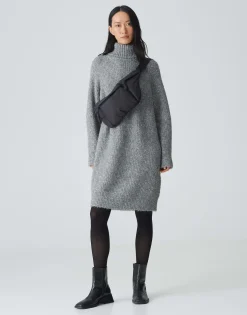 Damen OPUS Strick^Strickkleid Wakona Grau Online Bestellen