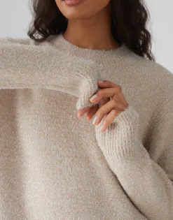 Damen OPUS Kleider^Strickkleid Waletta Beige Online Bestellen