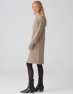 Damen OPUS Strick | Kleider^Strickkleid Waletta Braun Online Bestellen