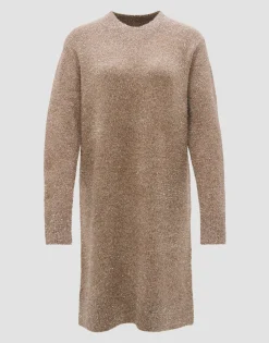 Damen OPUS Strick | Kleider^Strickkleid Waletta Braun Online Bestellen
