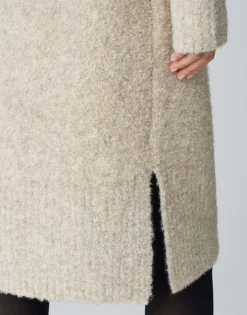 Damen OPUS Strick | Kleider^Strickkleid Wastelle Beige Online Bestellen