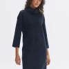 Damen OPUS Kleider^Strickkleid Wingela Blau Online Bestellen