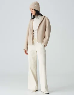 Damen OPUS Accessoires^Strickmütze Acurly Cap Beige Online Bestellen